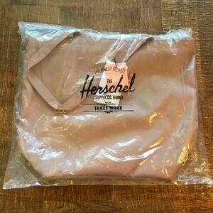 NIB Herschel Supply Co Classic Mica Tote Bag Ash Dusty Rose 12L Carry Travel